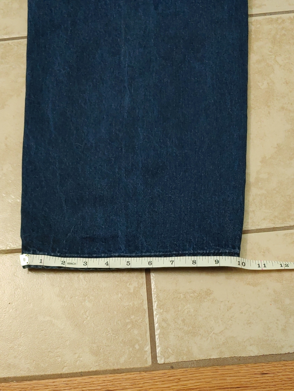 Y2K NOIZ Jeans Men's Hip Hop Baggy Retro Streetwear Denim Size 52x32 - Picture 5 of 5